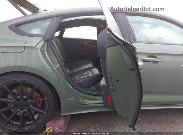 WAUB4CF56SA009085 2025 AUDI S5 Green VIN կոդի պիտակի տեսք