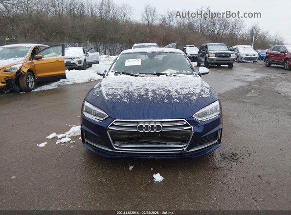 WAUB4CF58KA096052 2019 AUDI S5 Синий Вид задней части салона