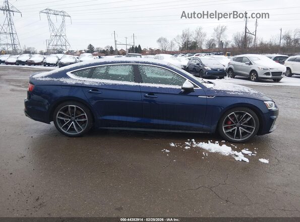 WAUB4CF58KA096052 2019 AUDI S5 Синий Панорамный вид салона 360°