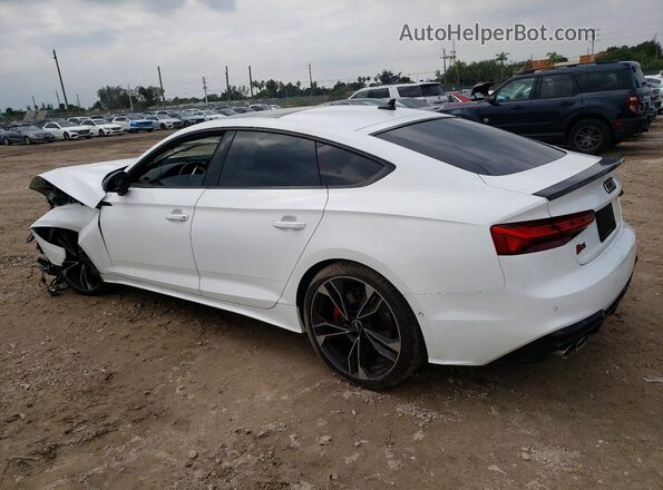 WAUB4CF59NA009196 2022 AUDI S5 White Rear left