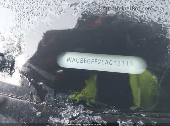 WAUBEGFF2LA012113 2020 AUDI OTHER Серый 