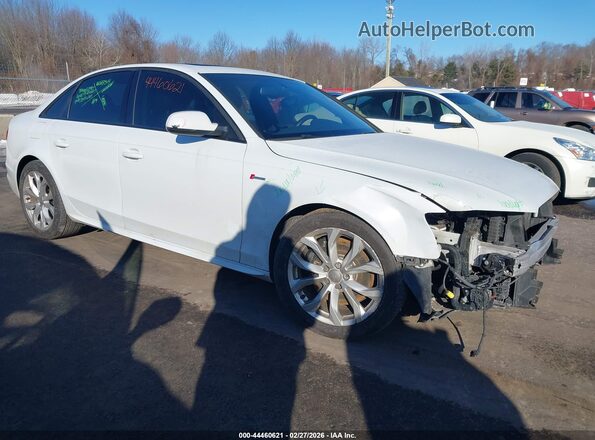 WAUBGAFL2GA002197 2016 AUDI S4 White Przód prawy