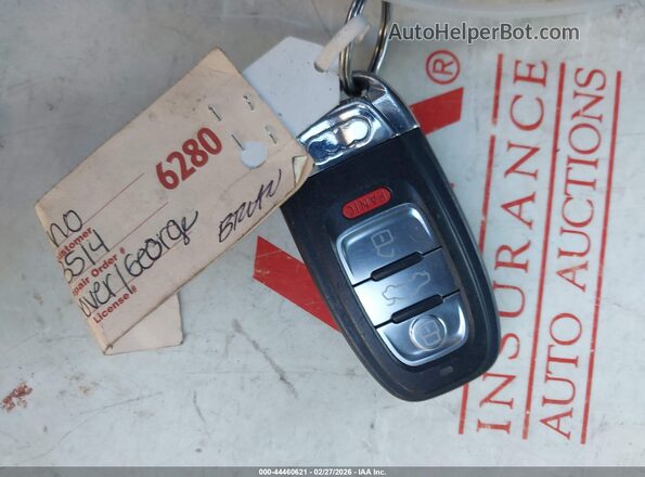 WAUBGAFL2GA002197 2016 AUDI S4 White Widok deski rozdzielczej
