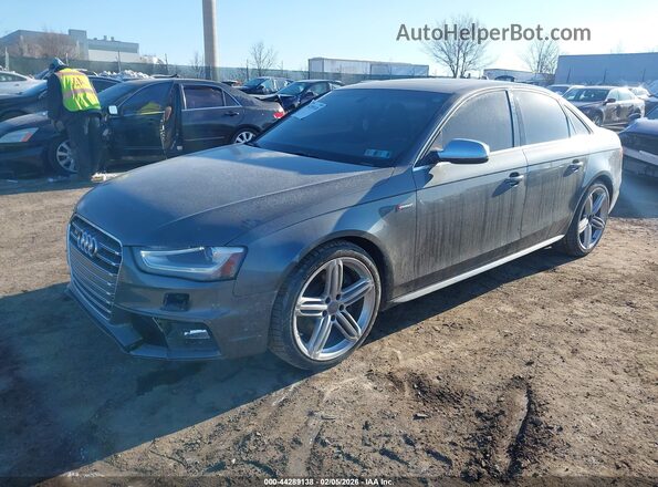 WAUBGAFL6GA011369 2016 AUDI S4 Gray Przód lewy