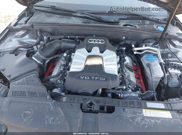 WAUBGAFL6GA011369 2016 AUDI S4 Gray Widok z tyłu