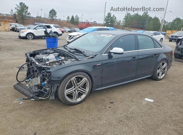 WAUBGAFL9GA009292 2016 AUDI S4 Черный Передняя левая четверть