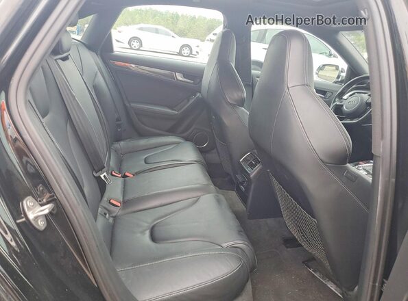 WAUBGAFL9GA009292 2016 AUDI S4 Черный Вид задних сидений