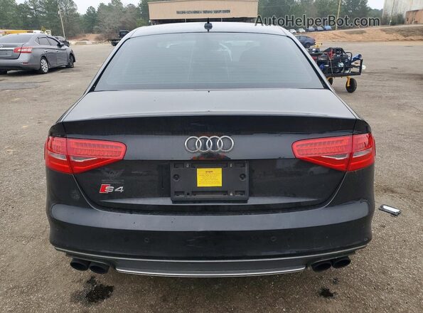 WAUBGAFL9GA009292 2016 AUDI S4 Черный Вид сзади