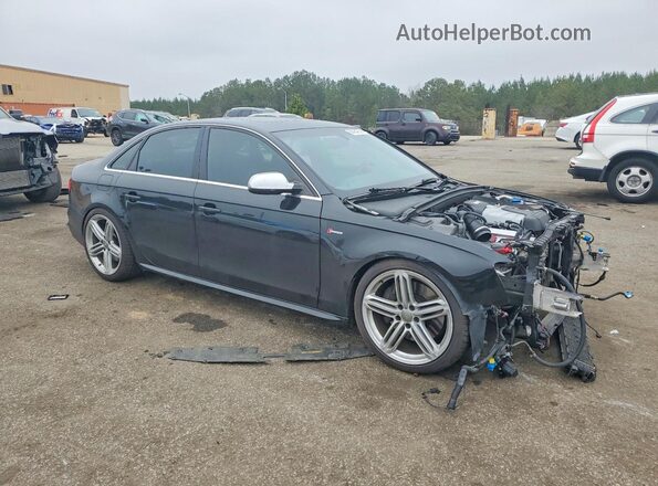 WAUBGAFL9GA009292 2016 AUDI S4 Черный Передняя правая четверть