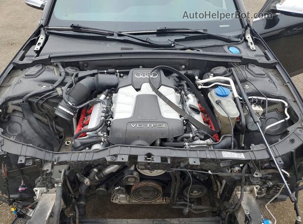 WAUBGAFL9GA009292 2016 AUDI S4 Черный Вид задней части салона