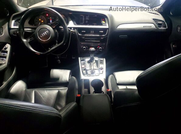 WAUBGAFLXGA010581 2016 AUDI S4 Black Widok deski rozdzielczej