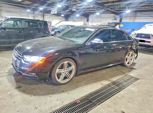 WAUBGAFLXGA010581 2016 AUDI S4 Black Przód lewy