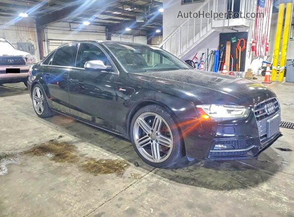 WAUBGAFLXGA010581 2016 AUDI S4 Black Przód prawy
