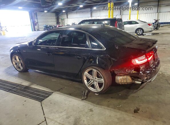 WAUBGAFLXGA010581 2016 AUDI S4 Black Tył lewy