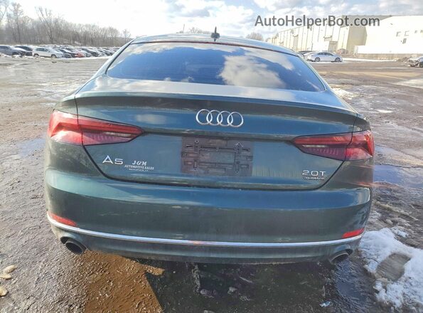 WAUBNCF58JA065282 2018 AUDI OTHER Зеленый Вид сзади