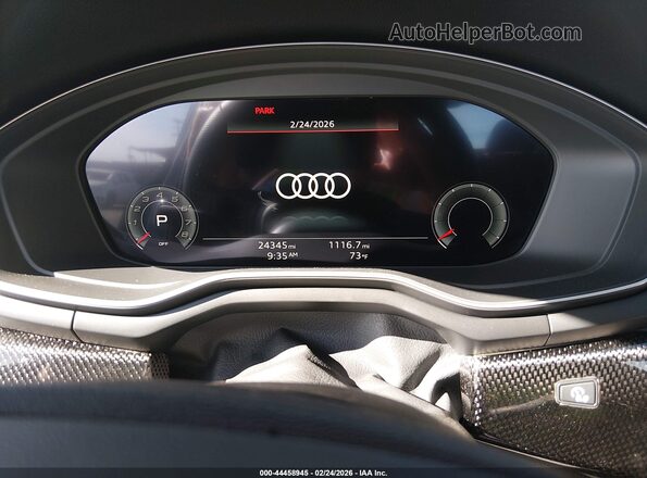 WAUC4AF41NA034612 2022 AUDI S4 Серый Вид задних сидений