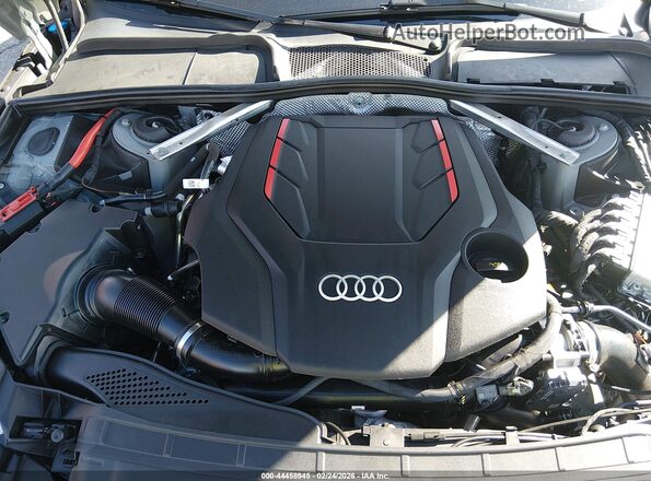 WAUC4AF41NA034612 2022 AUDI S4 Серый Вид сзади