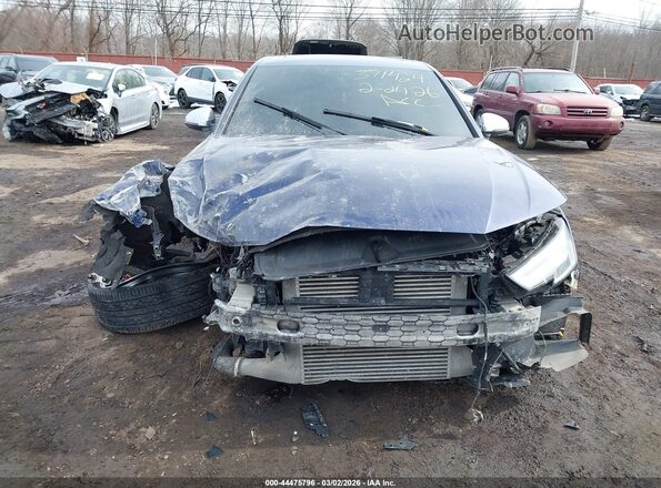 WAUC4AF42JA116083 2018 AUDI S4 Dark Blue Вид панели приборов