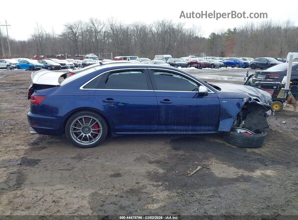 WAUC4AF42JA116083 2018 AUDI S4 Dark Blue Вид щитка приборов