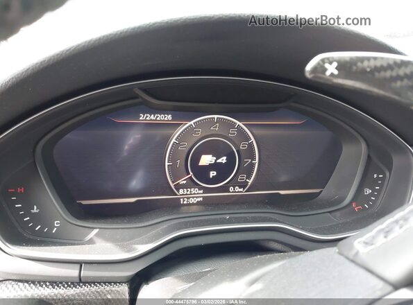 WAUC4AF42JA116083 2018 AUDI S4 Dark Blue Вид задних сидений