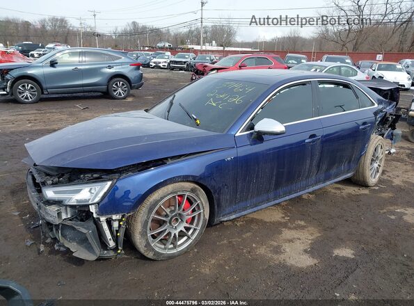 WAUC4AF42JA116083 2018 AUDI S4 Dark Blue 