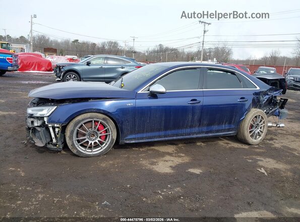 WAUC4AF42JA116083 2018 AUDI S4 Dark Blue Вид задней части салона