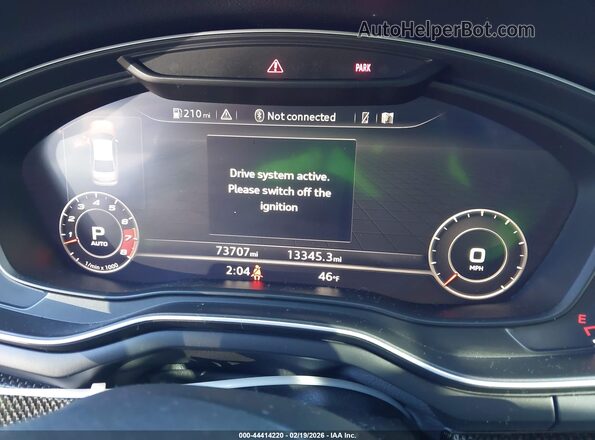 WAUC4AF42KA058669 2019 AUDI S4 Gray Widok tylnych siedzeń