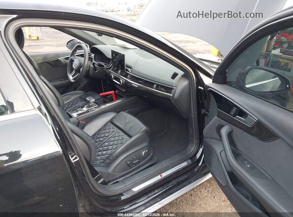 WAUC4AF43NA010103 2022 AUDI S4 Черный Вид салона спереди