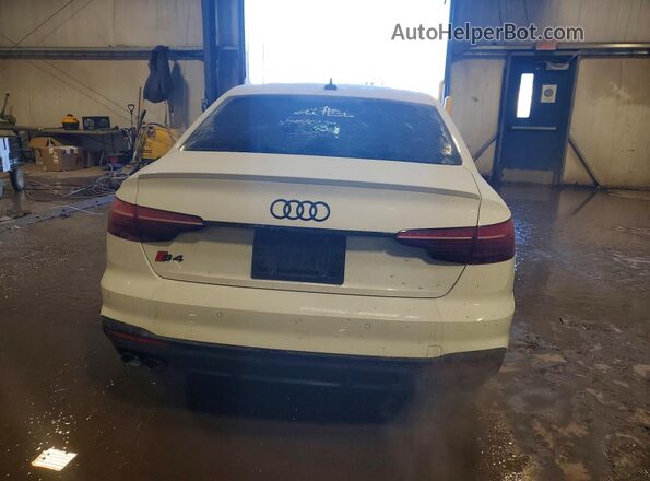 WAUC4AF43PA006295 2023 AUDI S4 Белый Вид сзади