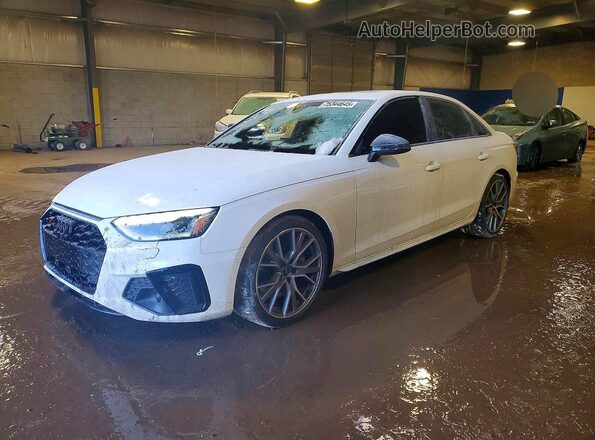 WAUC4AF43PA006295 2023 AUDI S4 Белый Передняя левая четверть