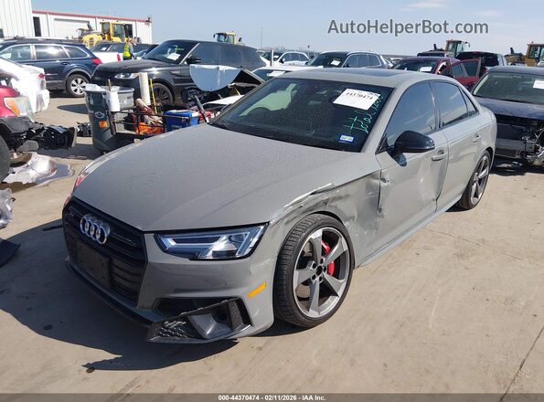 WAUC4AF46KA003450 2019 AUDI S4 Gray Передня ліва чверть