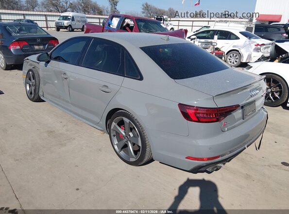 WAUC4AF46KA003450 2019 AUDI S4 Gray Задня ліва чверть