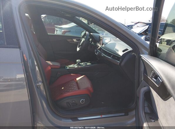 WAUC4AF46KA003450 2019 AUDI S4 Gray Вид салону спереду