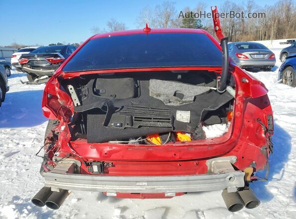 WAUC4AF46KA007028 2019 AUDI S4 Red Вид ззаду