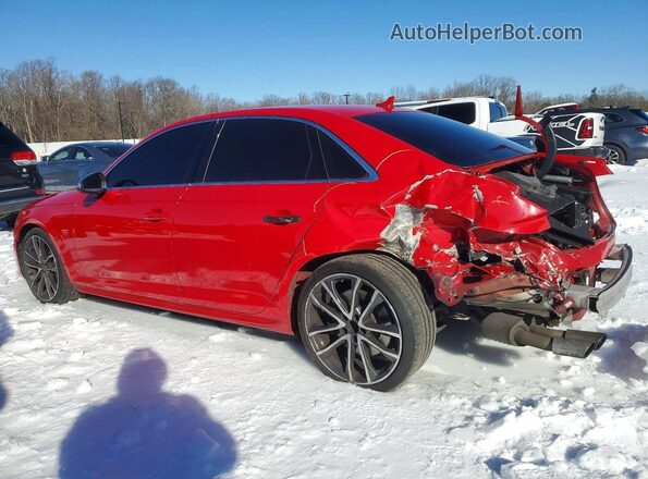 WAUC4AF46KA007028 2019 AUDI S4 Red Задня ліва чверть