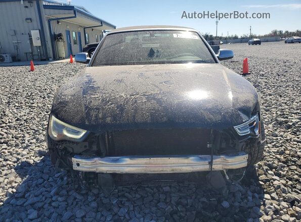 WAUC4AFH8HN003793 2017 AUDI S5 Black Front view