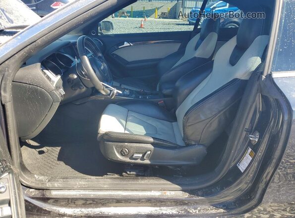 WAUC4AFH8HN003793 2017 AUDI S5 Black Front interior view