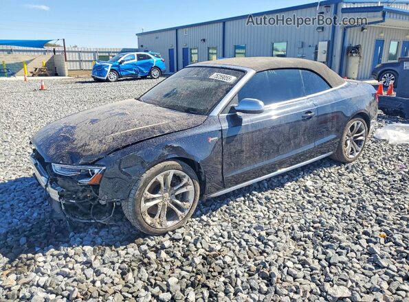 WAUC4AFH8HN003793 2017 AUDI S5 Black Front left