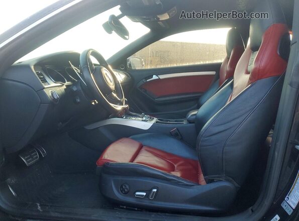 WAUC4AFR0GA054851 2016 AUDI S5 Черный Вид салона спереди