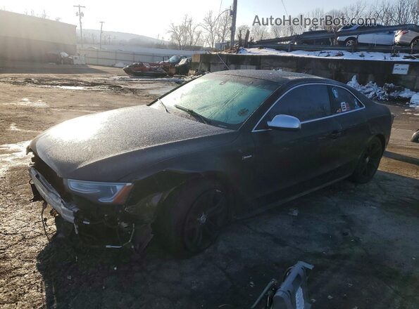 WAUC4AFR0GA054851 2016 AUDI S5 Черный Передняя левая четверть