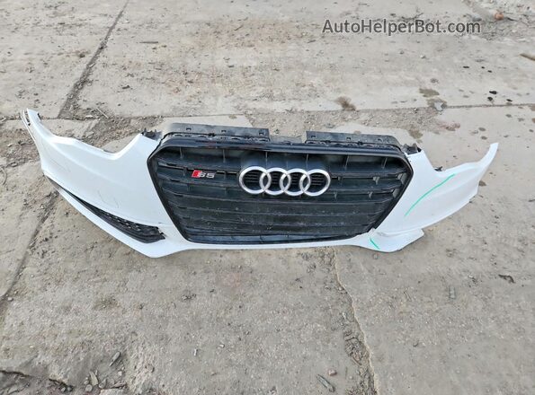 WAUC4AFR2HA001487 2017 AUDI S5 White Vista del compartimento del motor
