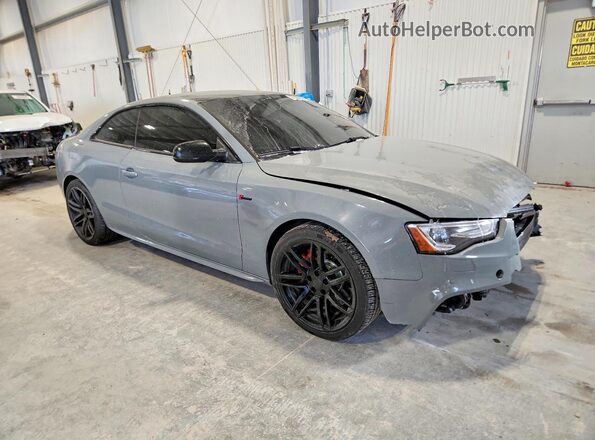 WAUC4AFR5GA026785 2016 AUDI S5 Gray Передня права чверть