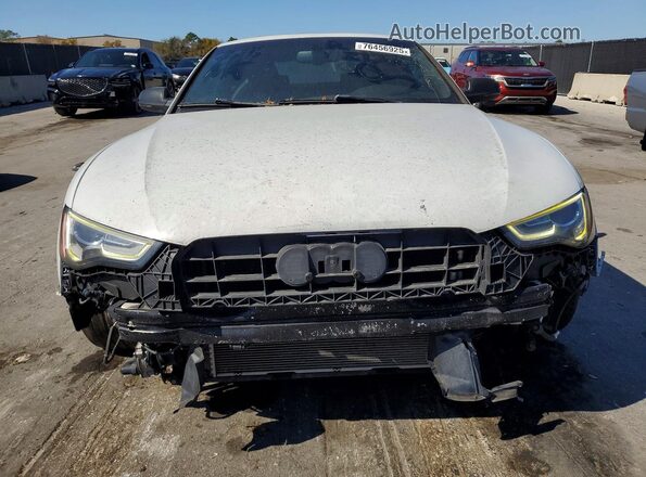WAUC4AFR8GA019488 2016 AUDI S5 White Vista frontal
