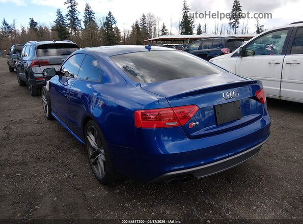 WAUC4AFR9GA028376 2016 AUDI S5 Blue Tył lewy