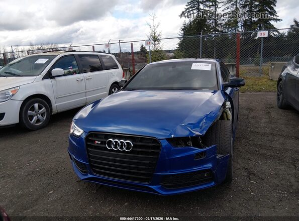 WAUC4AFR9GA028376 2016 AUDI S5 Blue Widok zestawu wskaźników