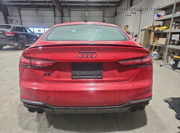 WAUC4CF50SA009815 2025 AUDI S5 Красный Вид сзади