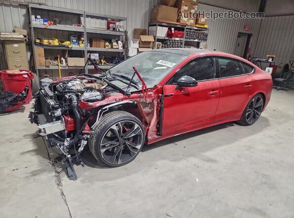 WAUC4CF50SA009815 2025 AUDI S5 Красный Передняя левая четверть
