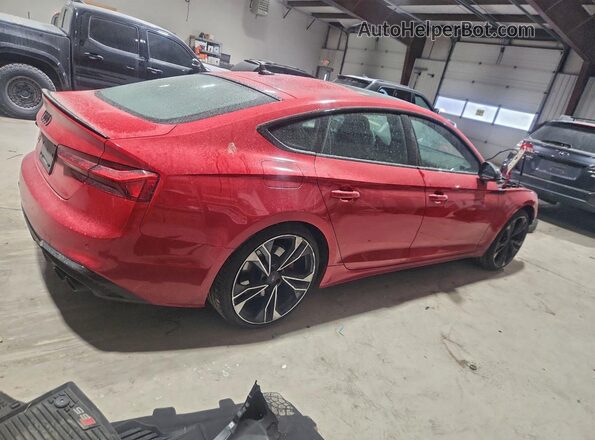 WAUC4CF50SA009815 2025 AUDI S5 Красный Задняя правая четверть