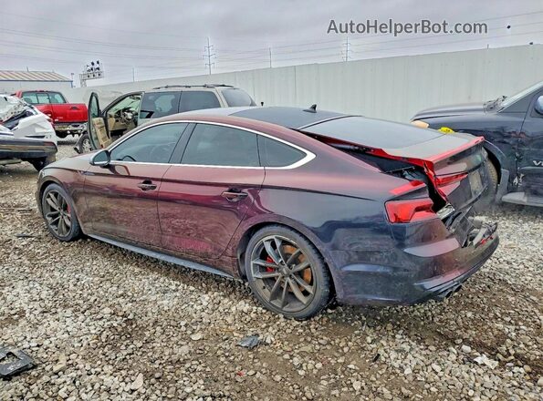 WAUC4CF52JA053197 2018 AUDI S5 Темно-бордовый Задняя левая четверть