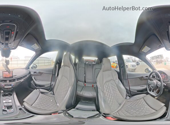 WAUC4CF52JA053197 2018 AUDI S5 Темно-бордовый Вид наклейки с VIN-кодом